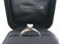 Preview: Tiffany & Co. Verlobungsring Diamantring 950 Platin Gr.50 0,30 ct princess cut